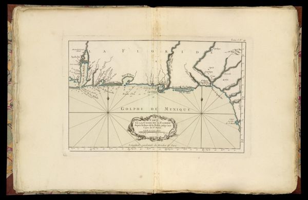 Carte de la Coste de la Floride depuis la Baye de la Mobile jusqu'aux Cayes de St. Martin