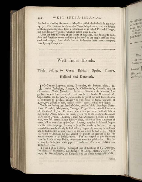 West India Islands. These belong to Great Britian, Spain, France, Holland and Denmark.