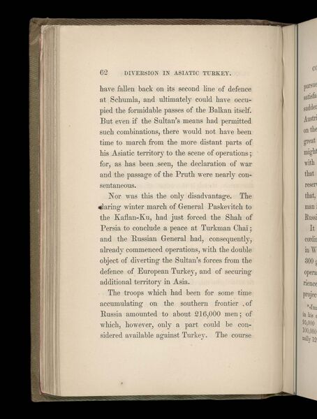 Chapter III. Plans for the invasion of Turkey and commencement of the campaign of 1828.