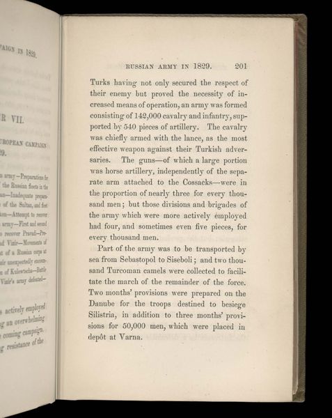 Chapter VII. First part of the European campaign in 1829.