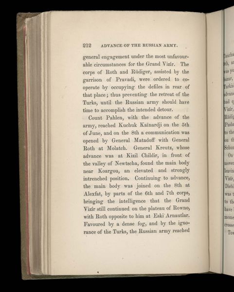 Chapter VII. First part of the European campaign in 1829.