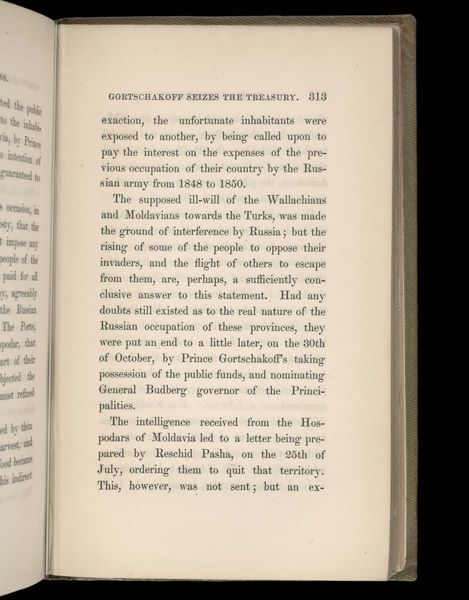Chapter X. Causes of the present war between Turkey and Russia.
