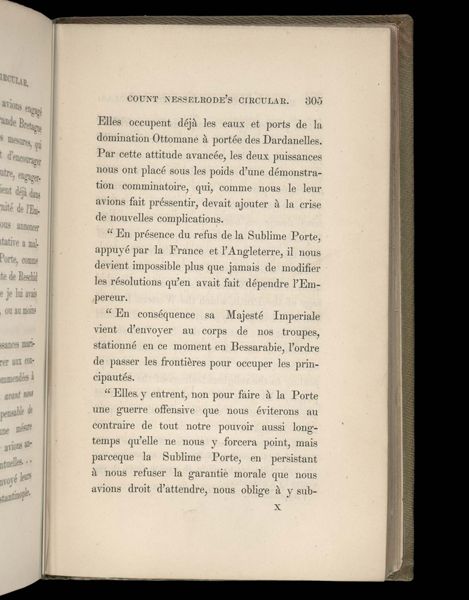 Chapter X. Causes of the present war between Turkey and Russia.