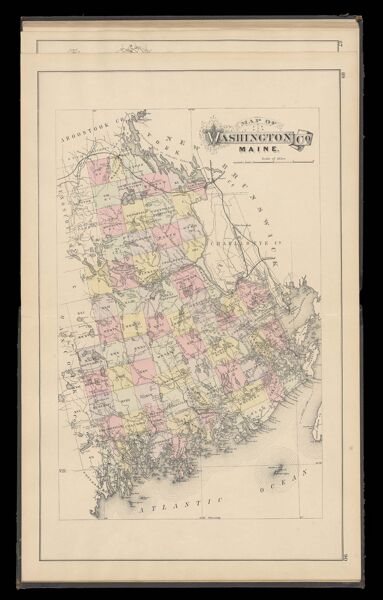 Map of Washington Co. Maine