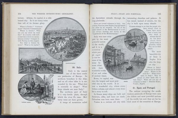 The Werner Introductory Geography / Italy -- Spain and Portugal