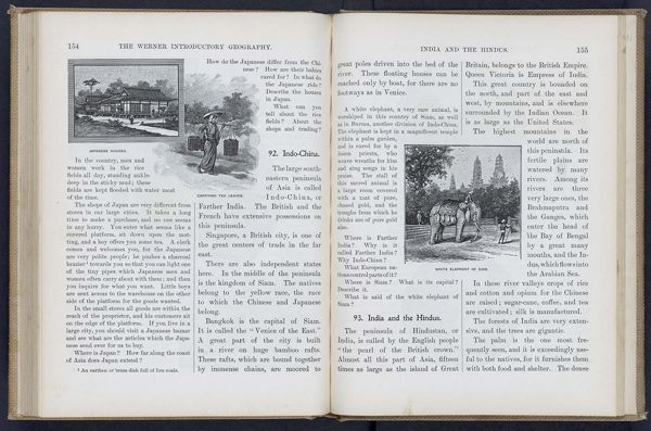 The Werner Introductory Geography / India and the Hindus