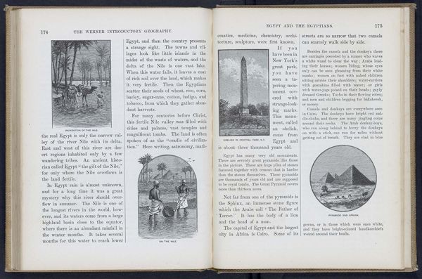 The Werner Introductory Geography / Egypt and the Egyptians