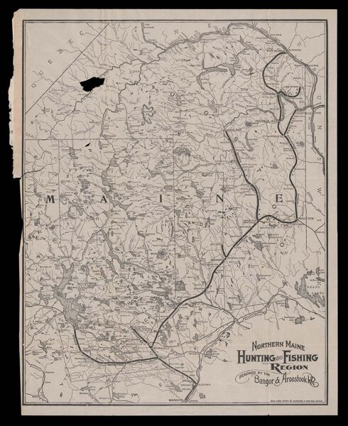The Houlton Directory. Northern Maine Hunting and Fishing Region reached by the Bangor & Aroostock R.R.