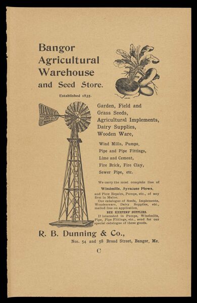 The Houlton Directory. Text (advertisement) Page 37