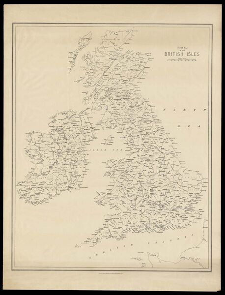 Sketch Map of the British Isles