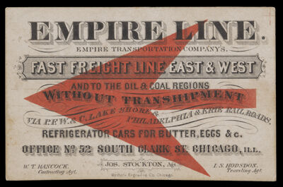 Empire Line. Fast Freight Line East & West