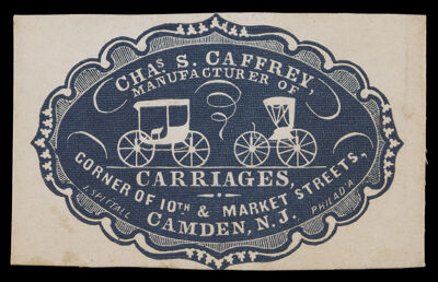 Chas S. Caffrey, Manufacturer of Carriages