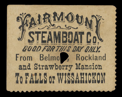 Fairmount Steamboat Co.