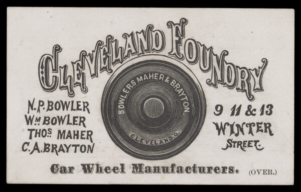 Cleveland Foundry Car Wheel Manufacturers