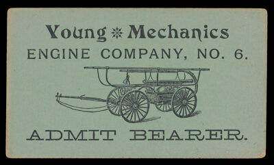 Young Mechanics Engine Company, No. 6.