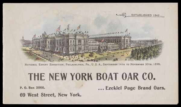 The New York Boat Oar Co.