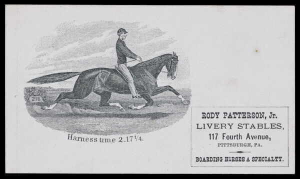 Rody Patterson, Jr. Livery Stables