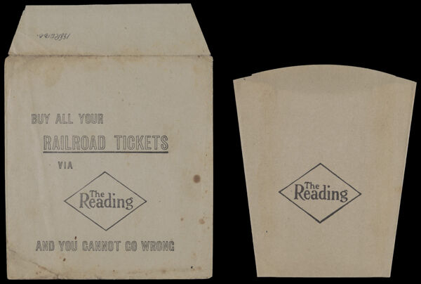 Buy All Your Railroad Tickets via The Reading and You Cannot Go Wrong