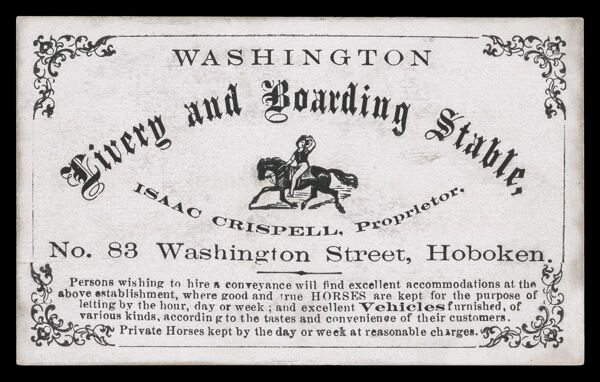 Washington Livery and Boarding Stable