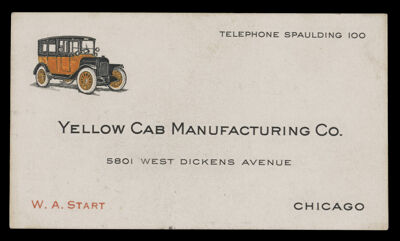 Yellow Cab Manufacturing Co.