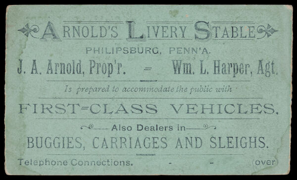 Arnold's Livery Stable