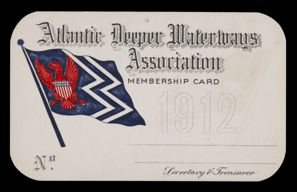 Atlantic Deeper Waterways Association Membership Card