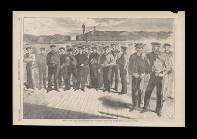 Crew of the United States steam-sloop 