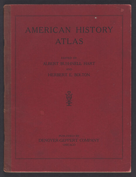 American history atlas, adapted from the large wall maps