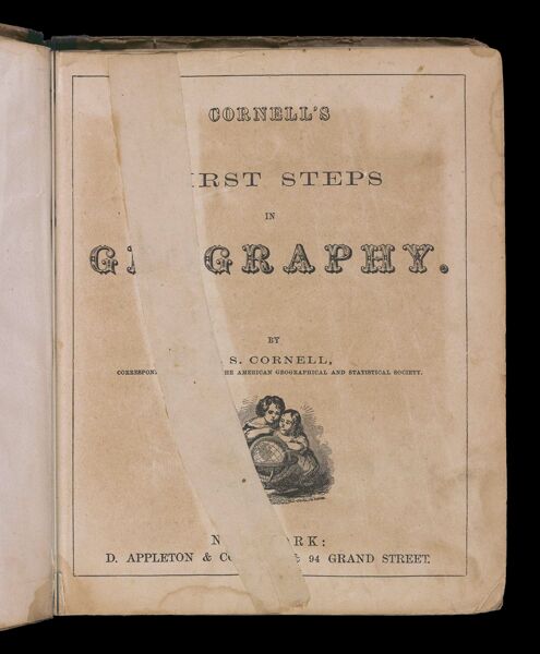 Cornell's First Steps in Geography [title page]