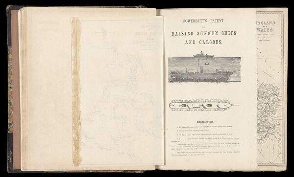 Sowerbutts Patent for Raising Sunken Ships and Cargoes.