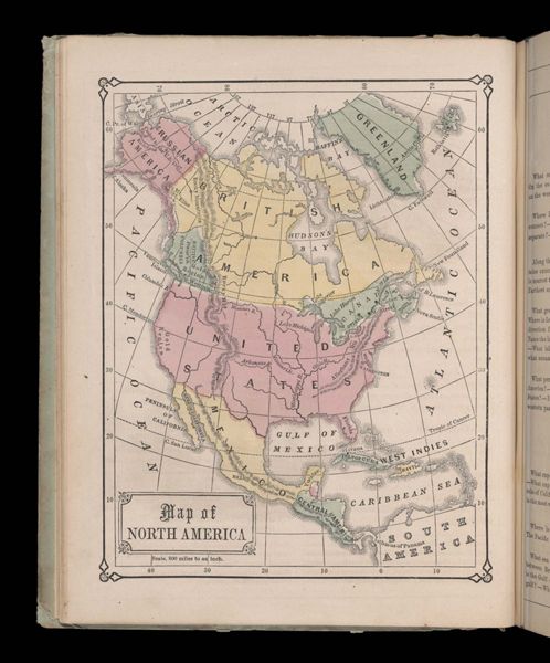 Map of North America