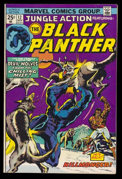 Stan Lee presents: The Black Panther [front cover]