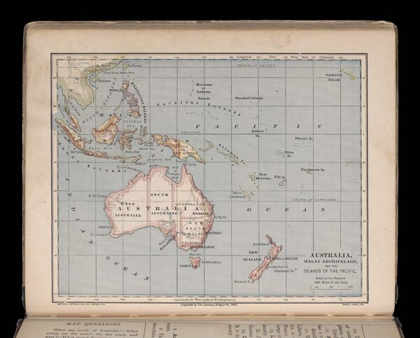 Australia, Malay Archipelago and the islands of the Pacific