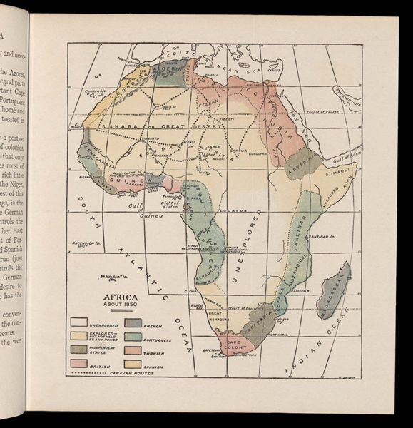Africa about 1850
