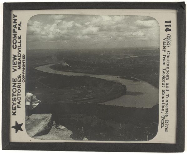 Chattanooga and Tennessee River Valley from Lookout Mountain, Tenn.