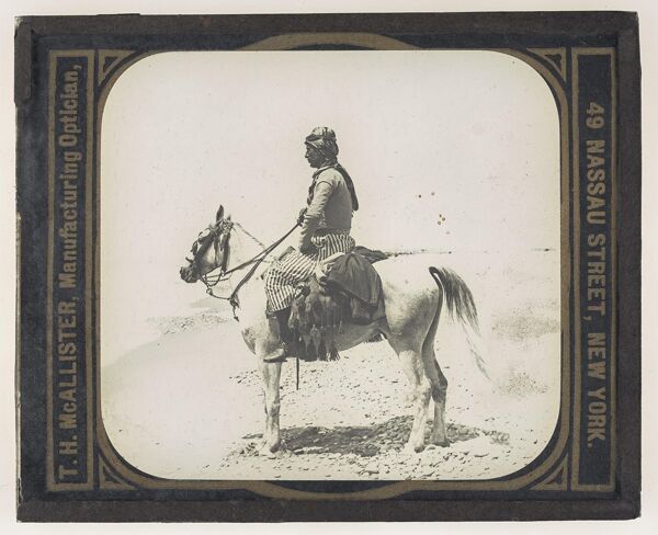 Holy Land Mounted Drag oman on Coast, near Sidon.