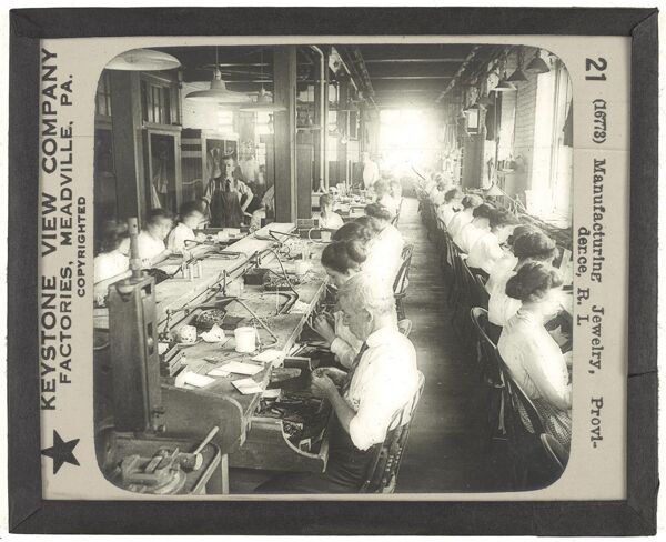 Manufacturing Jewelry, Providence, R. I.