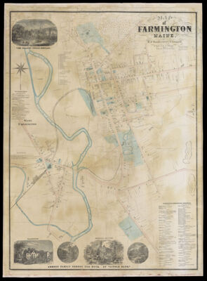 Map of Farmington Maine