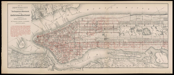 Map of New York City to accompany 