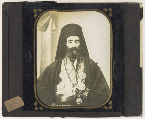 [...] orthodox de Jerusalem. Greek Patriarch of Jerusalem