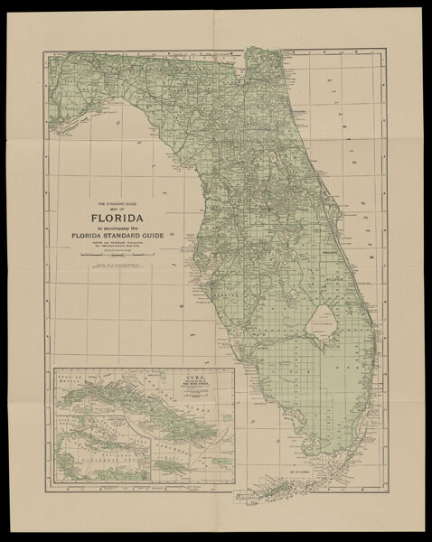 The Standard guide map of Florida : to accompany the Florida standard guide