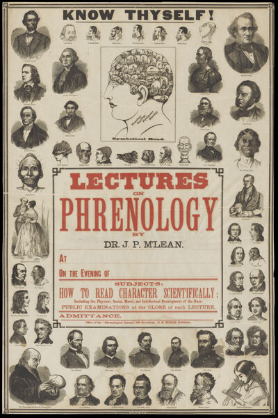 Know Thyself! Lectures on Phrenology by Dr. J.P. M'Lean