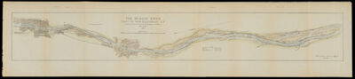 The Hudson River: Troy to New Baltimore, N.Y. compiled from information in the Engineer's office in New York, 1881.