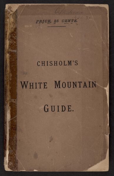 Chisholm's White Mountain guide-book