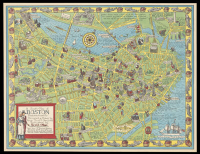 A Scott-Map of Boston Massachusetts