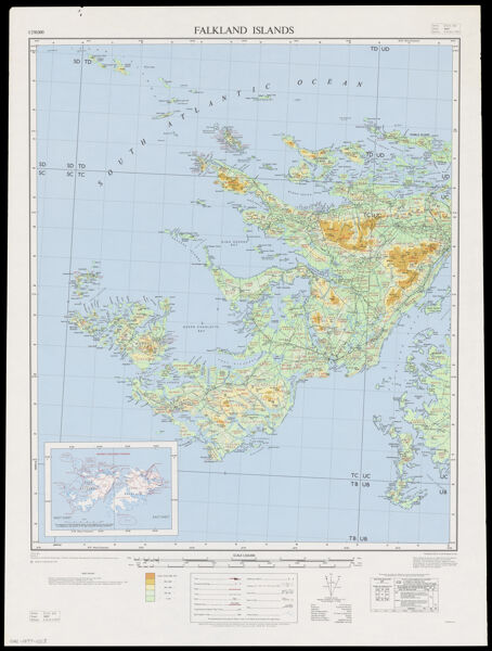 Falkland Islands (West sheet)