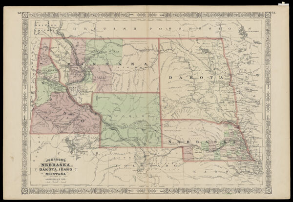 Johnson's Nebraska, Dakota, Idaho and Montana