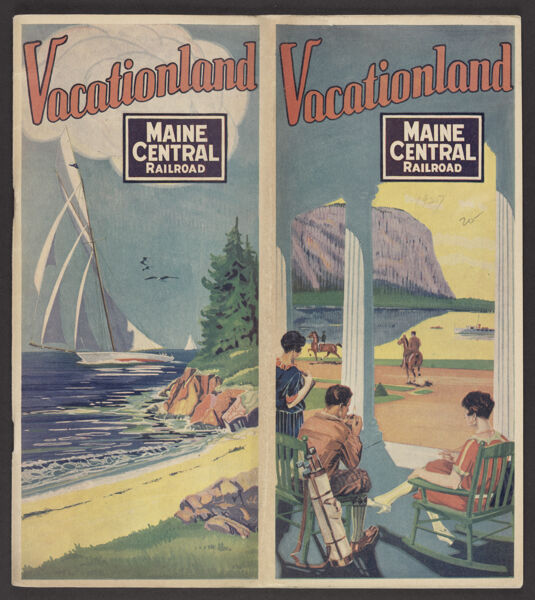 Vacationland: An Illustrated Register of Hotels and Camps in Maine and the White Mountains: season of 1927