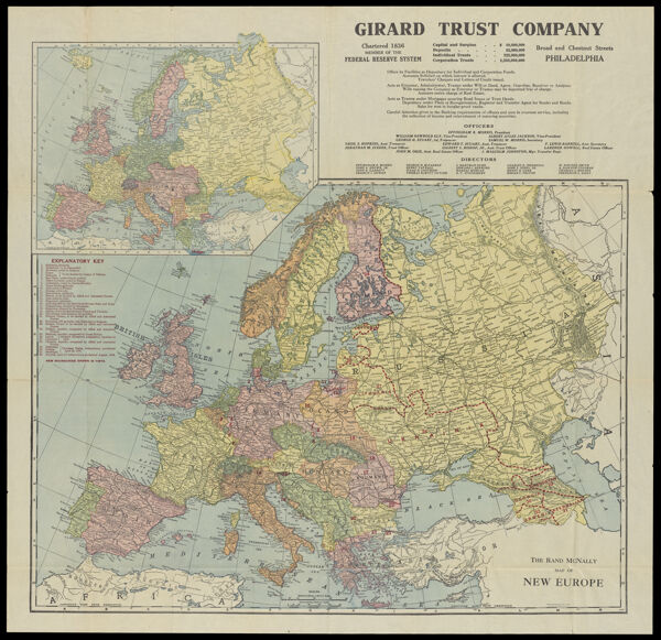 The Rand McNally Map of New Europe