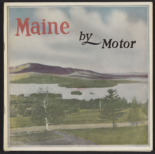Maine by motor [Front Cover]